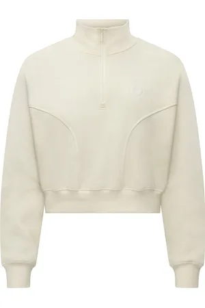 Röhnisch Soft Sweat Half Zip Sport Sport Clothing Sport Sweatshirts & Hoodies Sport Sweatshirts Cream