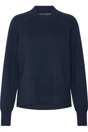 HUGO BOSS Fariola Tops Knitwear Jumpers Navy