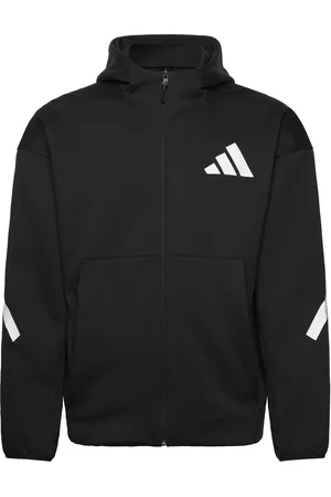 adidas M Z.n.e. Fz Sport Men Sport Clothing Sport Sweatshirts & Hoodies Sport Hoodies Black