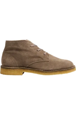 SELECTED Slhricco Suede Chukka Boot Snørestøvler Beige