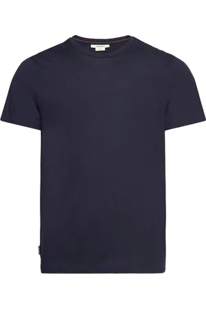Icebreaker Men Merino 150 Tech Lite Ss Tee Tops T-Kortærmet Skjorte Navy
