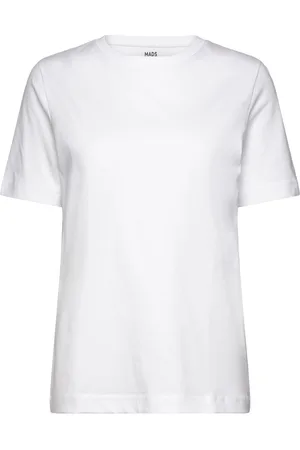 Mads Norgaard Cotton Jersey Jess Tee Fav Tops T-shirts & Tops Short-sleeved White
