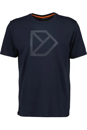 Didriksons D-Logo Usx T-Shirt Sport Men Men Sports Clothes Sport Tops Sport T-Skjorte Navy