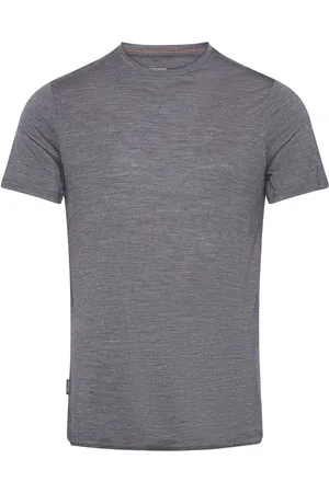 Icebreaker M Mer 125 Cool-Lite Sphere Iii Ss Tee Sport T-Kortærmet Skjorte Grey