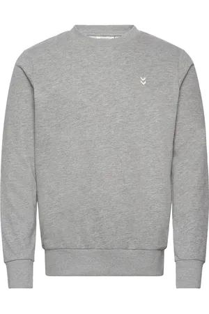 Hummel Hmlpulse Sweat Crewneck Sport Sport Clothing Sport Sweatshirts & Hoodies Sport Sweatshirts Grey