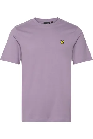 Lyle & Scott Plain T-Shirt Tops T-Kortærmet Skjorte Purple