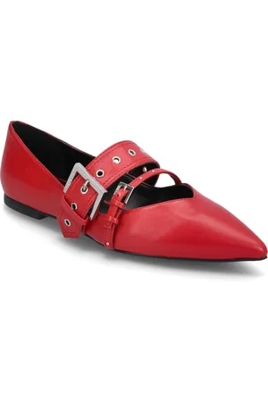 HUGO BOSS Maridia_Ball_Bkna Ballerinasko Ballerinaer Red