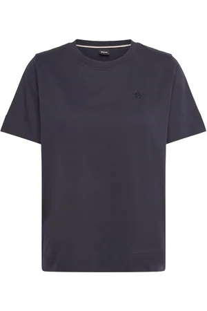 HUGO BOSS Elphi2 Tops T-shirts & Tops Short-sleeved Navy