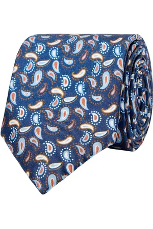 SELECTED Slhpreben Silk Tie Slips Blue