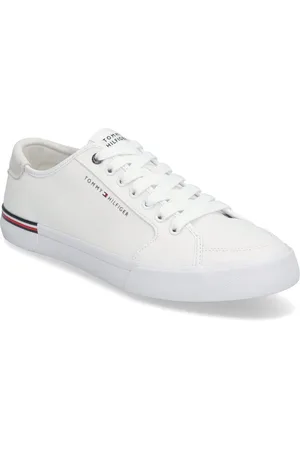 Tommy Hilfiger Core Corporate Vulc Canvas Low-top Sneakers White