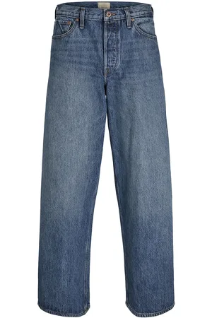 JACK & JONES Jjidave Jjcooper Am 868 Noos Bottoms Jeans Relaxed Blue Jack & J S