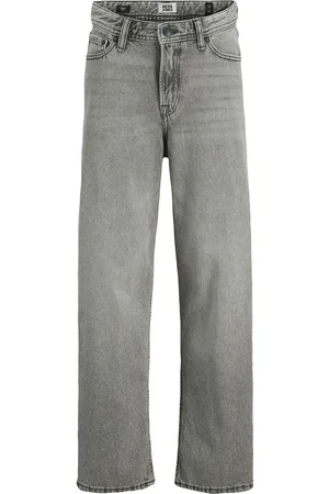 JACK & JONES Jjialex Jjoriginal Akm 554 Noos Jnr Bottoms Jeans Regular Jeans Grey Jack & J S