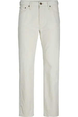 JACK & JONES Jjichris Jjcooper Am 900 Noos Bottoms Jeans Regular White Jack & J S