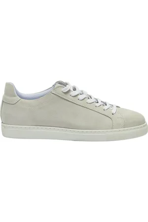 SELECTED Slhevan Suede Sneaker Low-top Sneakers Cream