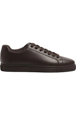 SELECTED Slhevan Leather Sneaker Noos Low-top Sneakers Brown