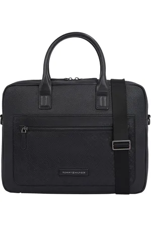 Tommy Hilfiger Th Monogram Computer Bag Computertaske Taske Black