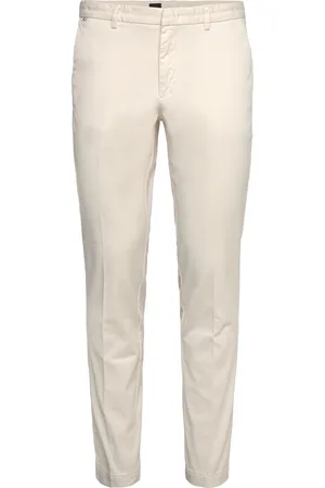 HUGO BOSS Kaito1 Bottoms Trousers Chinos Cream