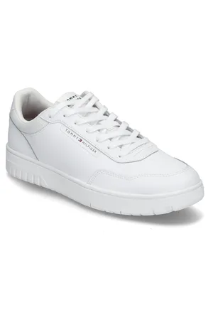 Tommy Hilfiger Th Basket Core Lth Pinperf Low-top Sneakers White