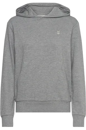 Hummel Hmlpulse W Sweat Hoodie Sport Women Sport Clothing Sport Sweatshirts & Hoodies Sport Hoodies Grey