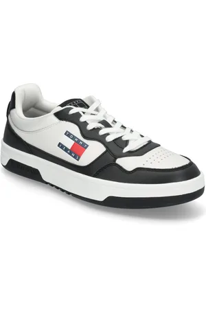 Tommy Hilfiger Tjm Cupsole Leather Ess Low-top Sneakers Black