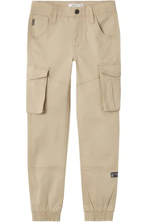 NAME IT Nkmryan Cargo R Twi Pant 2222-Ba Noos Bottoms Grey