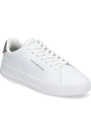 Tommy Hilfiger Th Court Lth Detail Ess Low-top Sneakers White