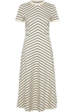 Tommy Hilfiger Modern F&F Midi Dress Knælang Kjole Navy