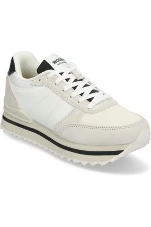 Woden Ronja Plateau Low-top Sneakers Cream