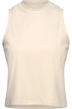 Drop Of Mindfulness Relaxed Tank Top Sport Sport Clothing Sports Tops & T-shirts Sport Tank Tops Cream