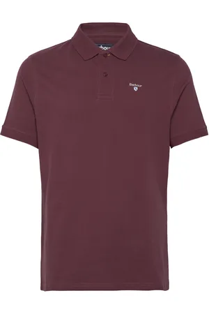 Barbour Sports Polo Jasmine Designers Polos Short-sleeved Burgundy