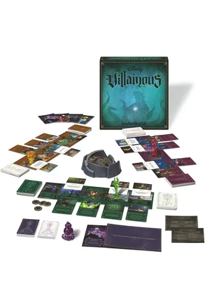 Ravensburger Disney Villainous Intro To Evil En Toys Puzzles And Games Games Card Games Multi/patterned