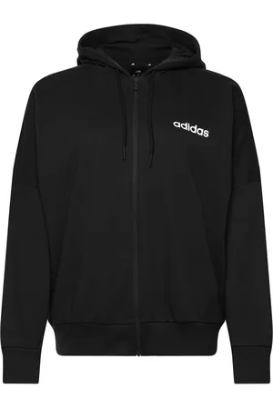 adidas W Lin Ft Fzhdin Sport Sport Clothing Sport Sweatshirts & Hoodies Sport Hoodies Black