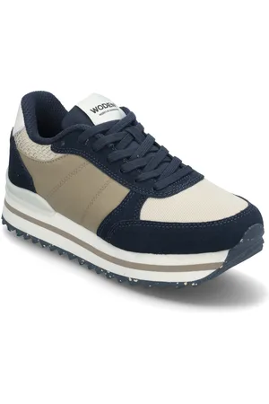 Woden Ronja Plateau Low-top Sneakers Navy