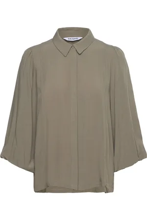 Soft Rebels Sreleanor Shirt Tops Shirts Long-sleeved Khaki Green