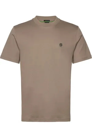 HUGO BOSS Tee Tl Sport Men Sports Clothes Sport Tops Sport T-Skjorte Brown