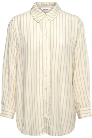 Soft Rebels Srmargot Striped Shirt Tops Shirts Long-sleeved Yellow