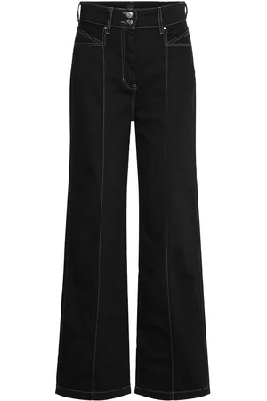 HUGO BOSS C_Tolala-D Bottoms Jeans Wide Black