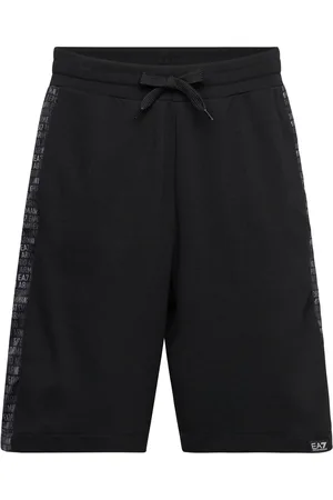 EA7 Bermuda Bottoms Shorts Sweat Shorts Black