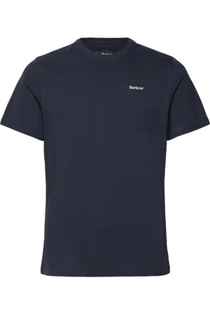 Barbour Langdon Pocket Designers T-Kortærmet Skjorte Navy