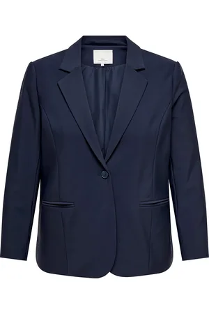 ONLY Cartravel L/S Fit Blazer Tlr Blazers Single Breasted Blazers Navy