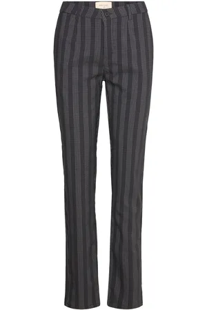 Freequent Fqmaya-Pants Bottoms Trousers Suitpants Black