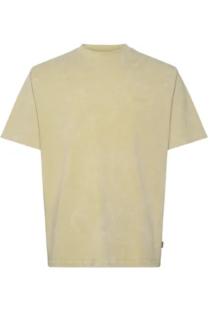 Woodbird Wbbaine Washed Tee Tops T-Kortærmet Skjorte Beige