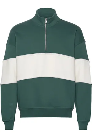 Abercrombie & Fitch Anf Mens Sweatshirts Tops Sweatshirts & Hoodies Sweatshirts Green