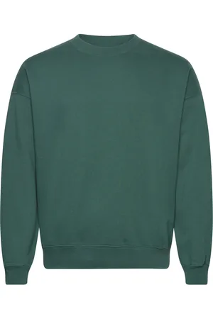 Abercrombie & Fitch Anf Mens Sweatshirts Tops Sweatshirts & Hoodies Sweatshirts Green