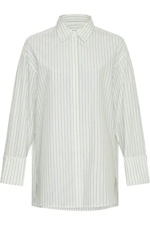 MSCH Mscherina Zenika Shirt Stp Tops Shirts Long-sleeved Green