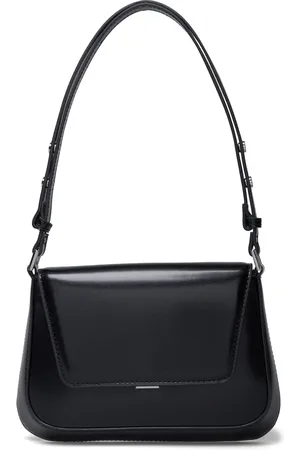 MANGO Shoulder Bag With Strap Bags Small Shoulder Bags-crossbody Bags Black