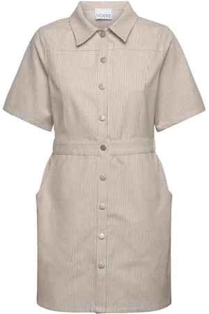 Noella Benita Dress Kort Kjole Beige