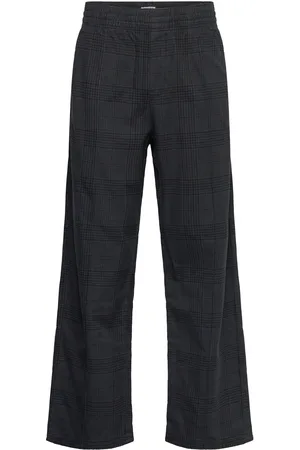Weekday Relaxed Trousers Bottoms Trousers Casual Grey