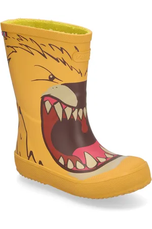 Viking Indie Print Shoes Rubberboots High Rubberboots Yellow