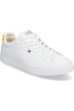 Tommy Hilfiger Icon Court Pinperf Lth Low-top Sneakers White
